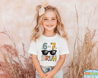 I Was 6 Now I’m 7 Funny Birthday Meme Shirt, Six to Seven Tee
