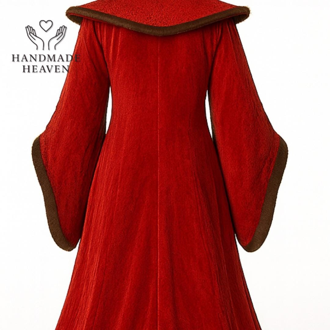 Handmade Queen Padme Amidala Inspired Cosplay Gown: Red Regal Star Wars Costume - Etsy Handmade Queen Padme Amidala Inspired Cosplay Gown: Red Regal Star Wars Costume - Etsy