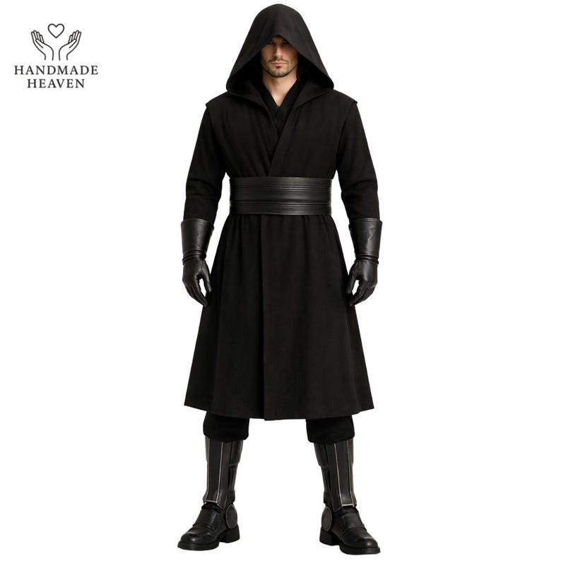 Star Wars Sith Lord cosplay outfit with belt