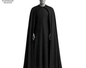 Darth Vader Cape and Tunic: Star Wars inspired Cosplay Comic con Costume