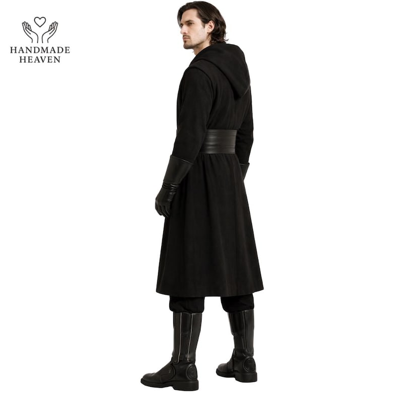 Dark lord cosplay black robe outfit
