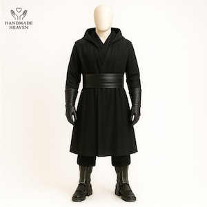 Darth Maul Costume | Star Wars Cosplay Outfit | Wool Sith Robe for Halloween & Comic Con