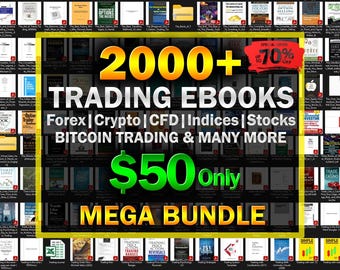 2000+ Trading Mastery Ebook Collections Beginner to Advance Trading | MRR Included, Altcoins, Trading, Investing, forex trading