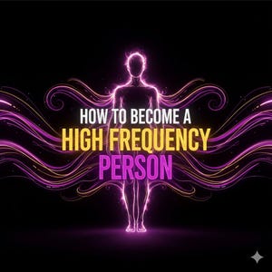 Become a High Frequency Person | Interactive Guide | Vibrational Energy, Manifestation (PDF + HTML)