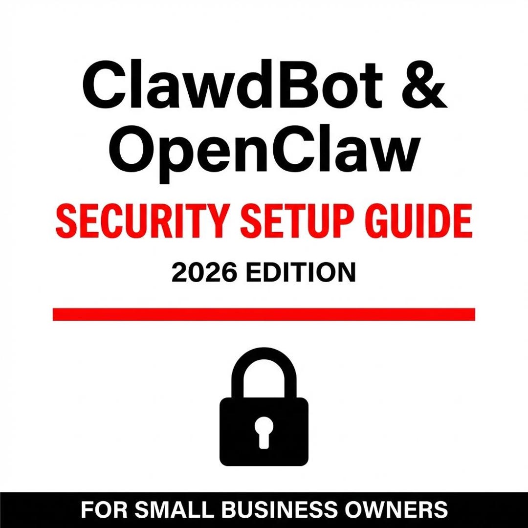 Clawdbot Openclaw Security Setup Guide PDF | AI Automation for Small ...
