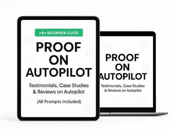 n8n Automation Guide + Templates: Testimonials, Case Studies (Digital Download)