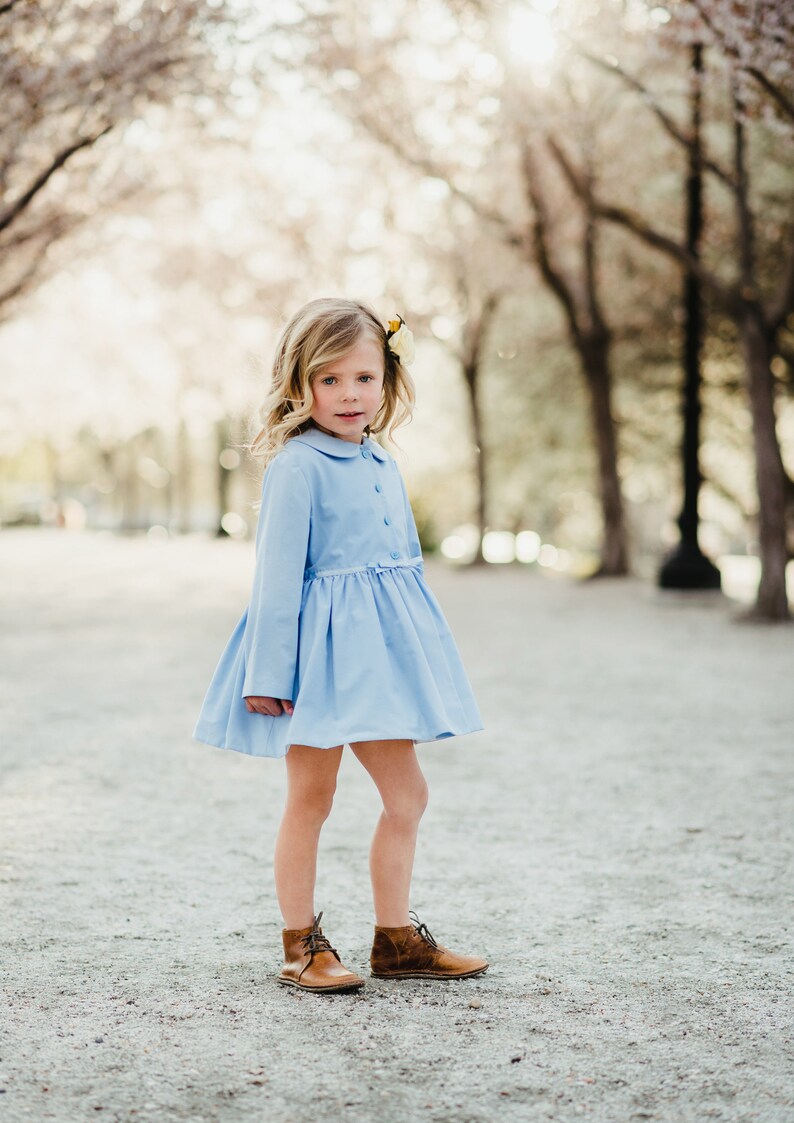 Peplum Easter Jacket in Blue