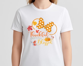 Micky Maus, Micky und Freunde, Disney, Disney Geschenk, Disney World, Micky Thanksgiving T-Shirt, personalisiert