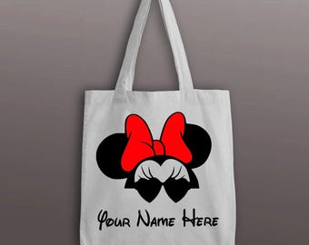 Individuelle Micky Tasche, Disney Reisetasche, Micky Tasche, Disney Reisetasche, Benutzerdefinierte Name, Micky Maus Tasche, Disney Geschenk