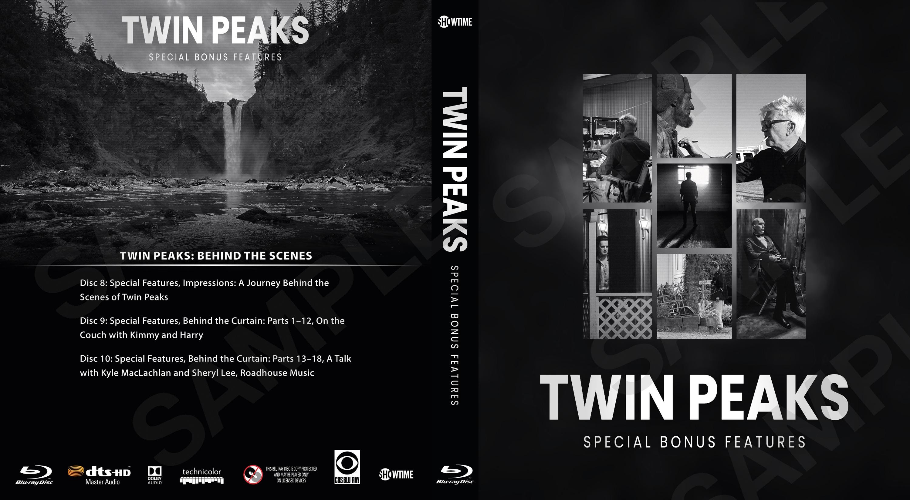 Custom Blu-ray Covers - Twin Peaks: From Z to A (entire Blu-ray