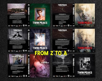 Copertine Blu-ray personalizzate - Twin Peaks: dalla Z alla A (intera collezione Blu-ray)