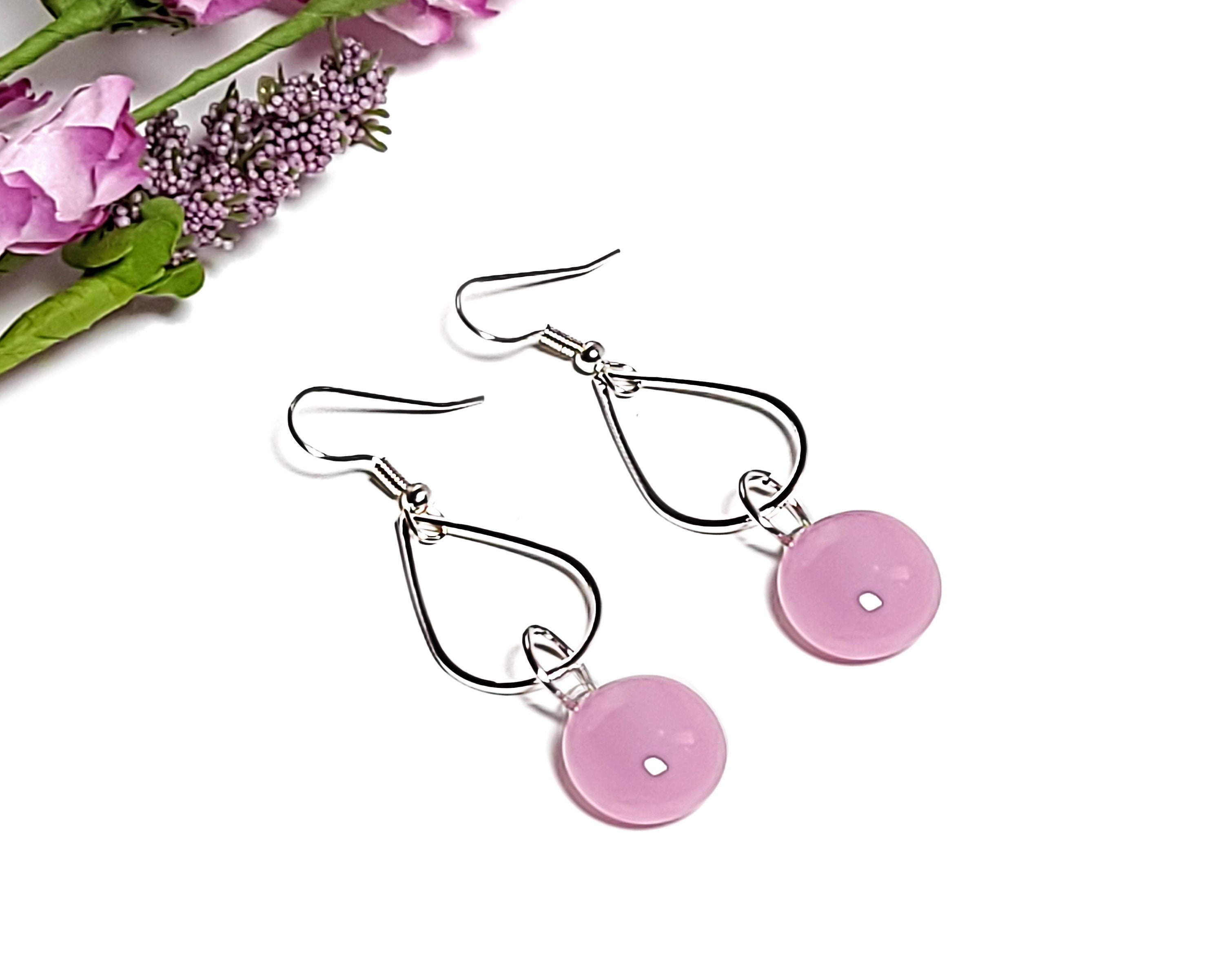 Audra Style Pink Colorful Fish Dangle Earring main image 1