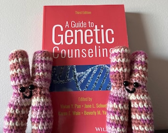 Mini Crochet Chromosome Plushie