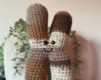 Crochet Chromosome Plushie - Large Acorn Puff