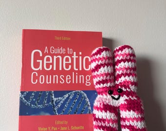 Crochet Chromosome Plushie - Hibiscus