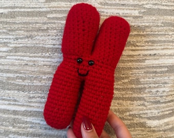 Crochet Chromosome Plushie – Baby Clifford