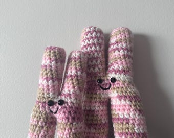 Crochet Chromosome Plushie - Strawberry Shortcake