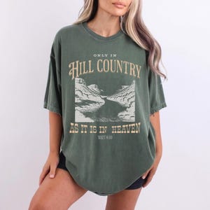 Texas Hill Country Flood Relief T-Shirt, Comfort Colors Christian Tee Bild 4