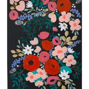 Flowers and Sprigs, Art, Illustration, Print image 2