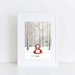 Little Red Riding Hood Illustration