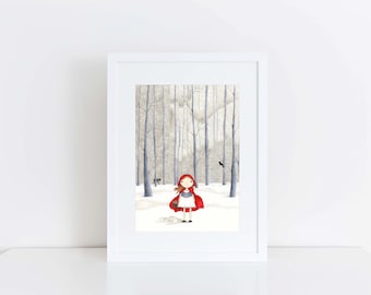 Little Red Riding Hood Illustration