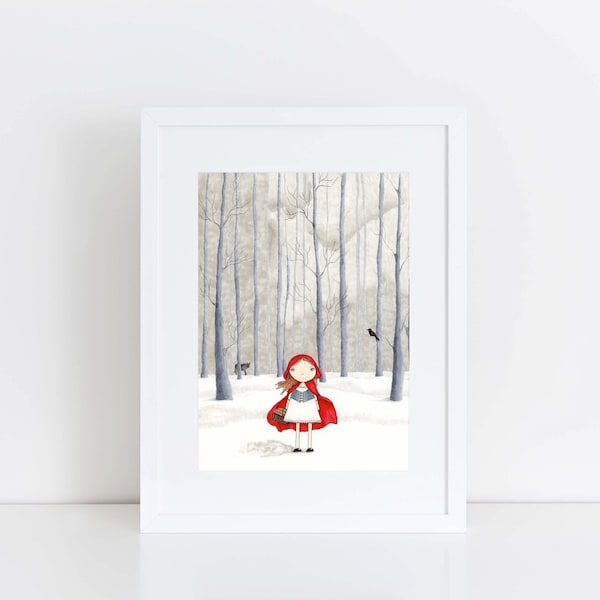 Little Red Riding Hood Illustration