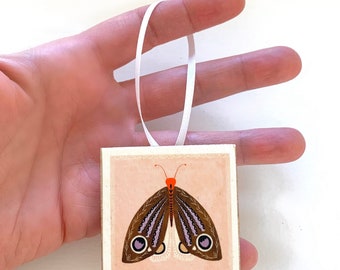 Fall Moth Ornament