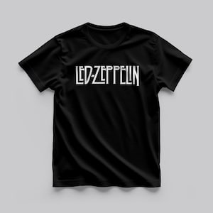 Led Zeppelin T-Shirt | Rock Band Tee | Unisex Graphic Shirt | Classic Rock Shirt | DTF Printed Music Tee