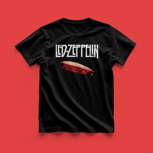 Led Zeppelin T-Shirt | Rock Band Tee | 70s Classic Rock Shirt | Unisex Graphic Tee | DTF Printed Music Merch