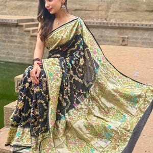 bandhani saree