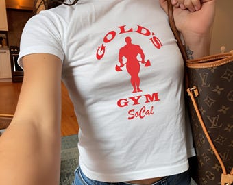 Gold's Gym SoCal Baby Tee, Game Changers LGBT Aesthetic Crop Tops, M M Romance Books Fan Gift, Connor Storrie Hudson Williams Graphic Top