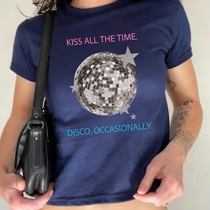 Mirrorball Baby Tee - Etsy