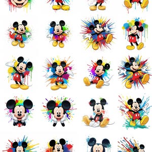 Mickey Mouse PNG, Mickey PNG, Mickey Mouse Clipart, Minnie Mouse PNG Mega Bundle, Donald Duck , daisy duck , Donald duck png image 4