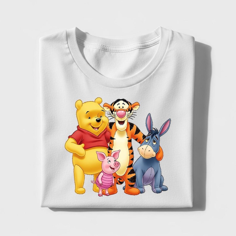 Winnie the Pooh Clipart Bundle, Tigger, Piglet, Eeyore (digital ...
