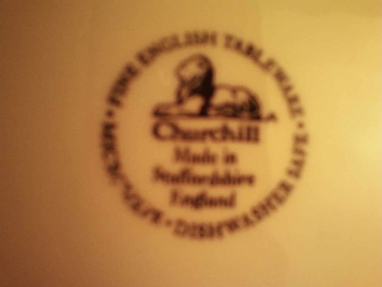 Churchill Fine English Tableware Made in Staffordshire England Etsy