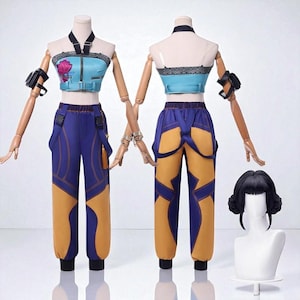KPop Demon Hunters Zoey Cosplay Costume Wig Women Girls Halloween Carnival Comic-con Party Role Playing Outfits