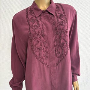 Vintage 100% Silk Blouse
