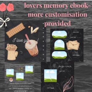 Custom Anniversary Memory eBook | Personalized Couple Photo Album | Digital Love Story Book | Romantic Gift for Him or Her