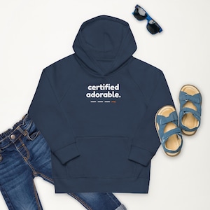 Kids eco hoodie - certified adorable