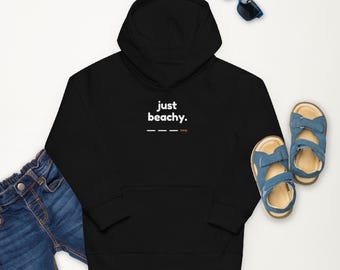 Kids eco hoodie - just beachy