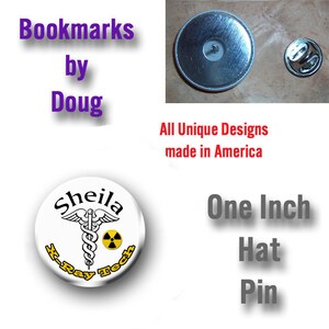 X-Ray Technician Pin Personalized  Graphics on your Choice of Items.