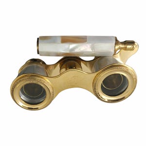 Nautical Opera Glasses Binoculars, 3&quot; Mother of Pearl Binoculars