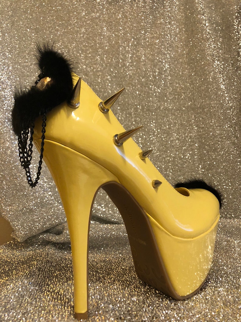 lemon high heels