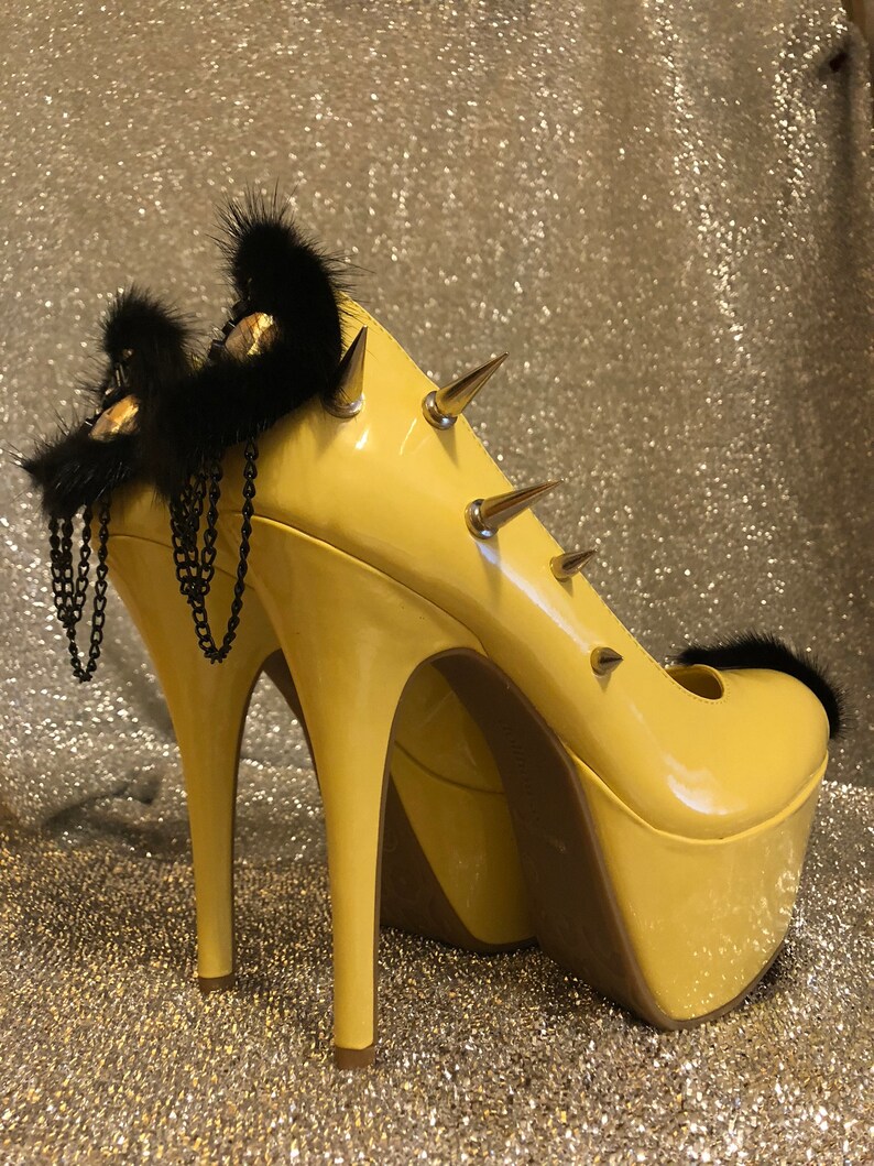 lemon high heels