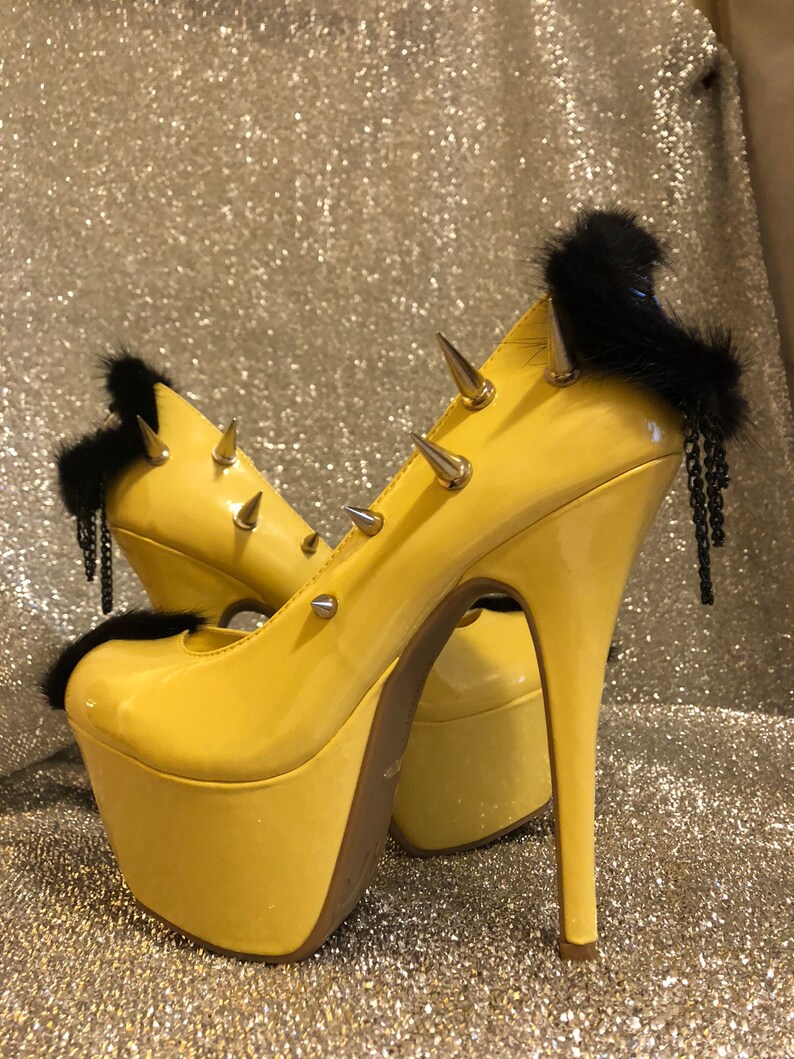 lemon high heels