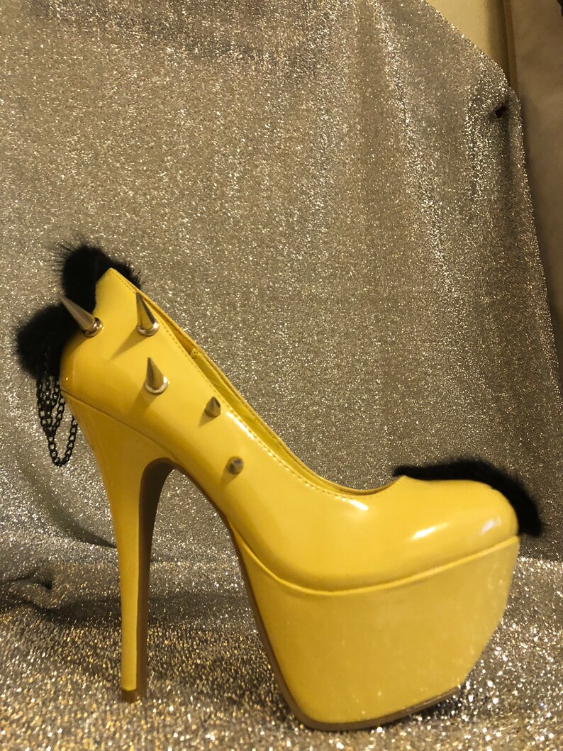 lemon high heels
