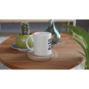 White ceramic mug