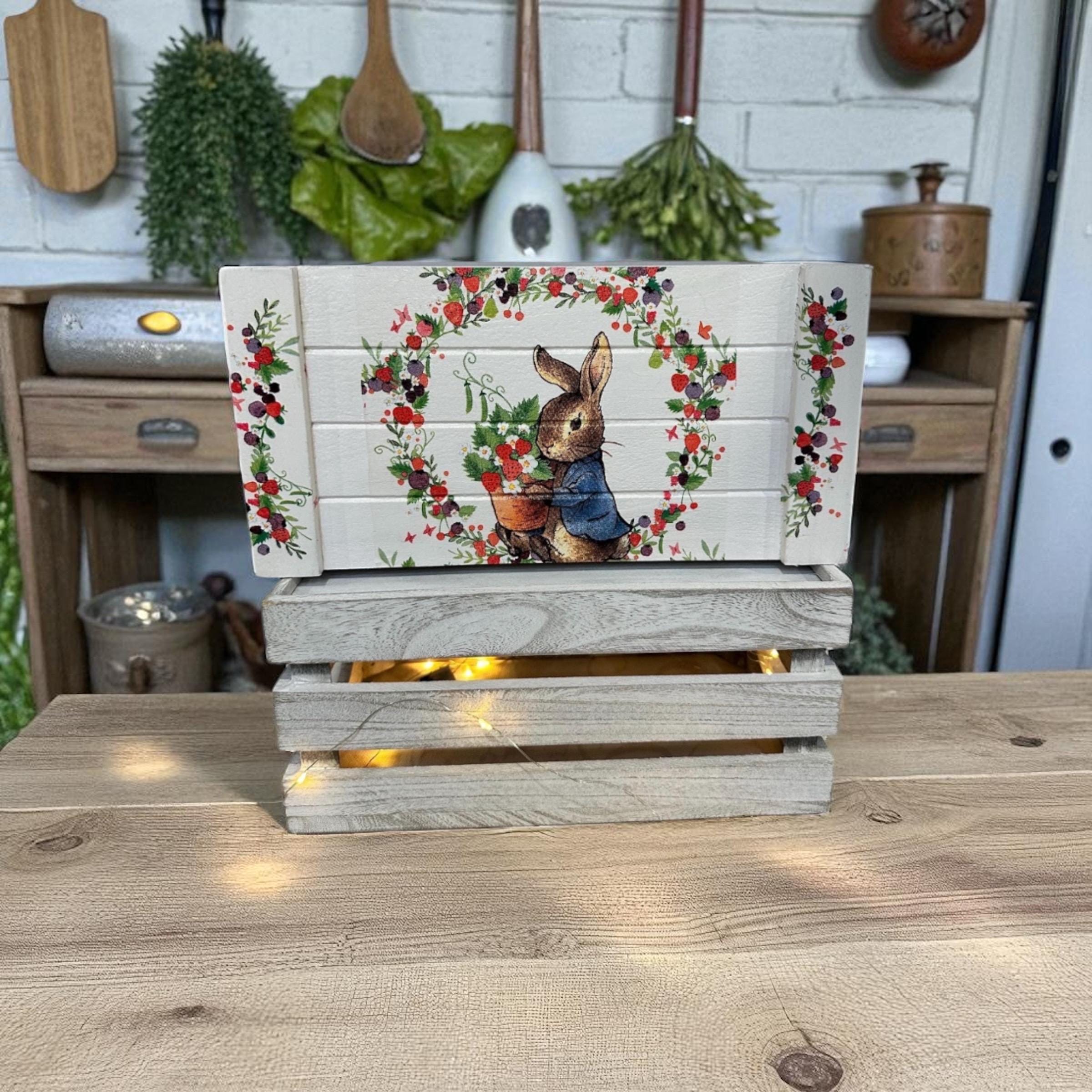 Handmade Peter Rabbit , Flopsy Bunny Boxes &hampers .free Postage - Etsy