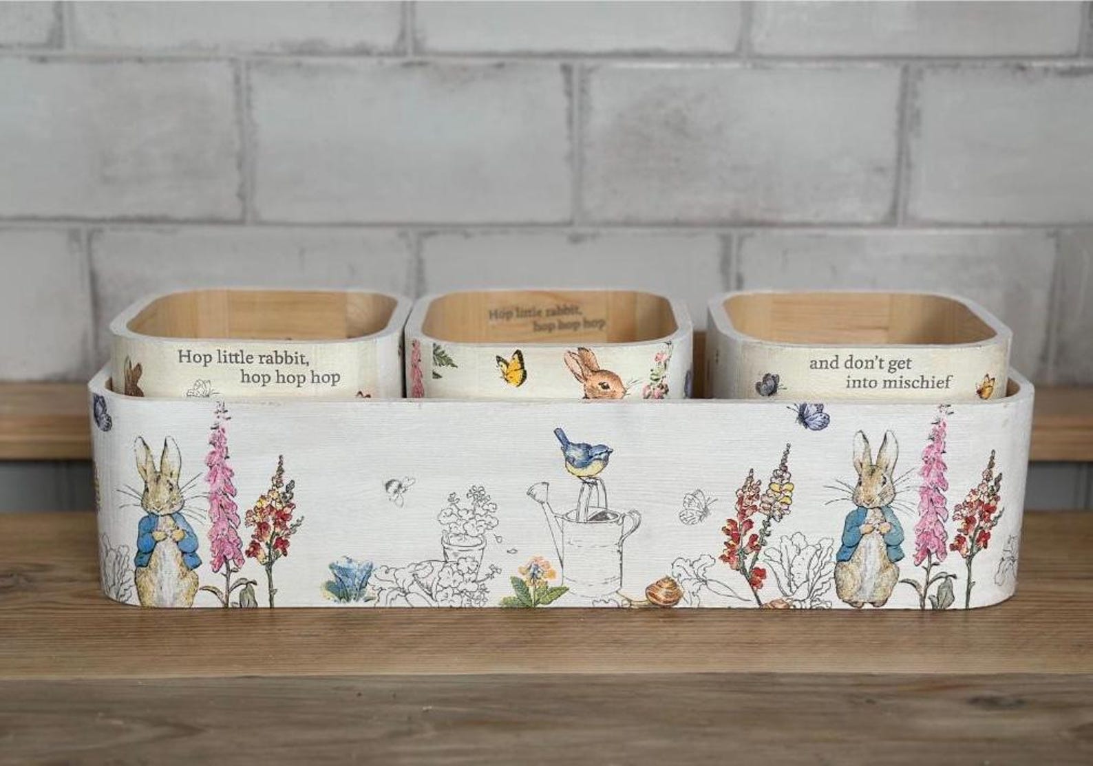 Handmade Peter Rabbit , Flopsy Bunny Boxes &hampers .free Postage - Etsy