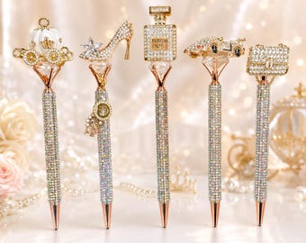 Bolígrafo de diamantes de imitación de cristal de la colección Signature Luxe.